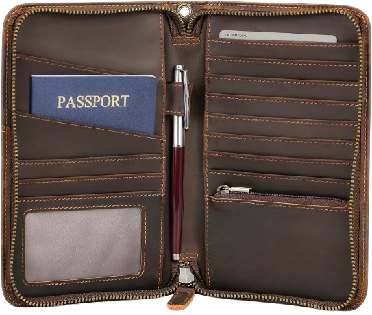 Leather Travel Folio