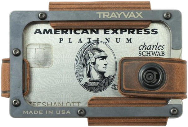 Trayvax Contour Titanium Wallet