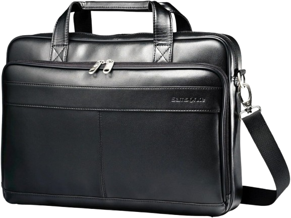 Samsonite Leather Slim Briefcase